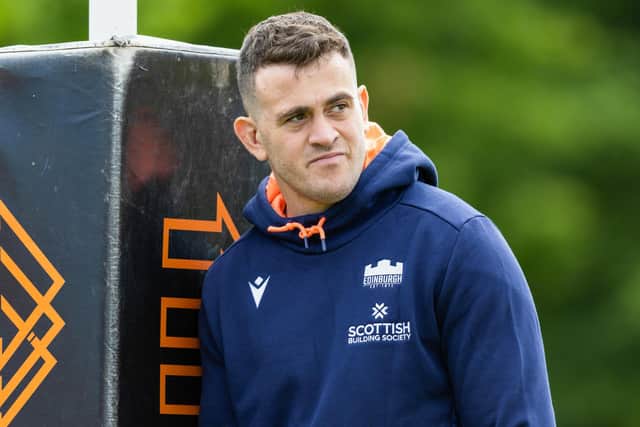 Emiliano Boffelli, pictured at Linlithgow RFC, should be available for Edinburgh Rugby's first game of the URC season. (Photo by Ross Parker / SNS Group)