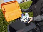The new orange-lidded bin is for tins, cans, foil, aerosols, food and drinks cartons as well as plastic bottles, pots, tubs, and trays.