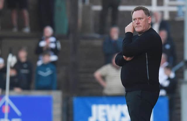 Ayr have parted company with David Hopkin. (Photo by Craig Foy / SNS Group)