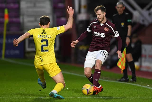 Hearts midfielder Andy Halliday. (Photo by Paul Devlin / SNS Group)