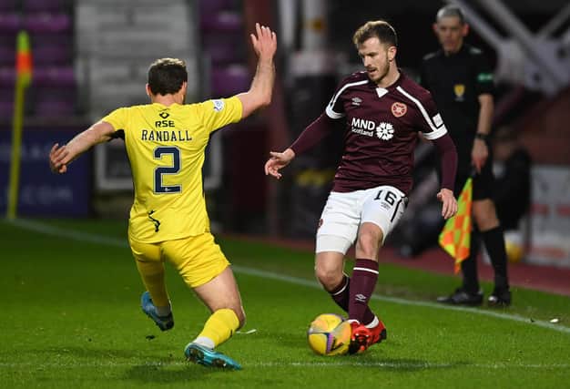 Hearts midfielder Andy Halliday. (Photo by Paul Devlin / SNS Group)