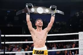 Andy Tham was named Scottish Featherweight Champion in 2023