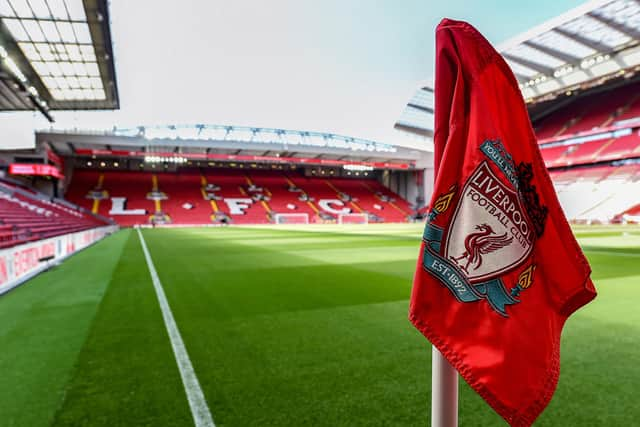 Liverpool host Rangers at Anfield in the Champions League on Tuesday. (Photo by Andrew Powell/Liverpool FC via Getty Images)