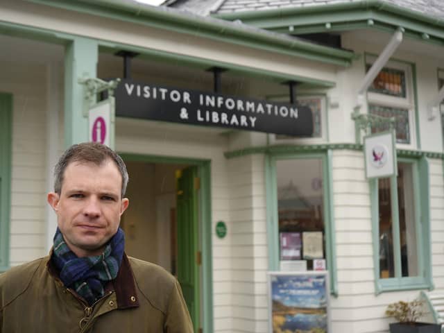Andrew Bowie MP has launched campaign to retain Deeside's last tourist centre