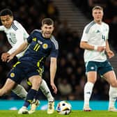 Scotland's Ryan Christie in action during the 1-0 defeat to Northern Ireland at Hampden on Tuesday. (Photo by Craig Foy / SNS Group)
