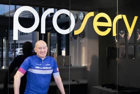 Davis Larssen, CEO of global controls technology company Proserv, will be in the saddle to contribute to the fund-raising effort.
