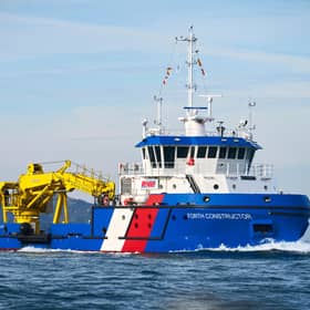 Briggs Marine’s MV Forth Constructor.