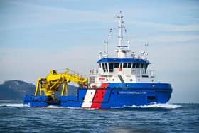 Briggs Marine’s MV Forth Constructor.