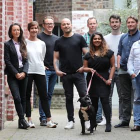 Zumo team at their offices in Leith, Edinburgh. Picture: Stewart Attwood