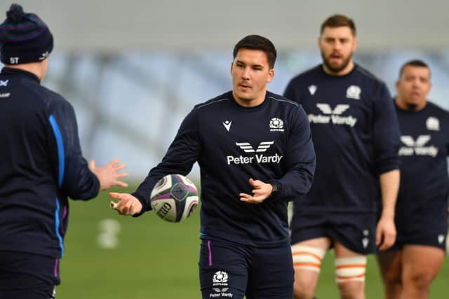 Inside centre Sam Johnson has got the nod to face England ahead of Cam Redpath. (Photo by Mark Runnacles/Getty Images)