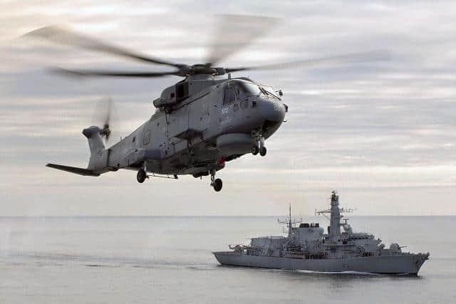 Andrew previously helped keep the UK's fleet of submarine-hunting helicopters in the air.