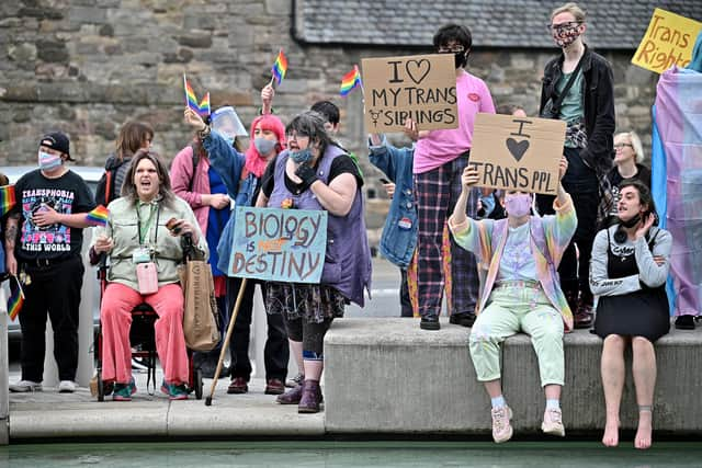 Scotland's 2022 Census contains voluntary questions around trans status and sexual orientation (Picture: Jeff J Mitchell/Getty Images).