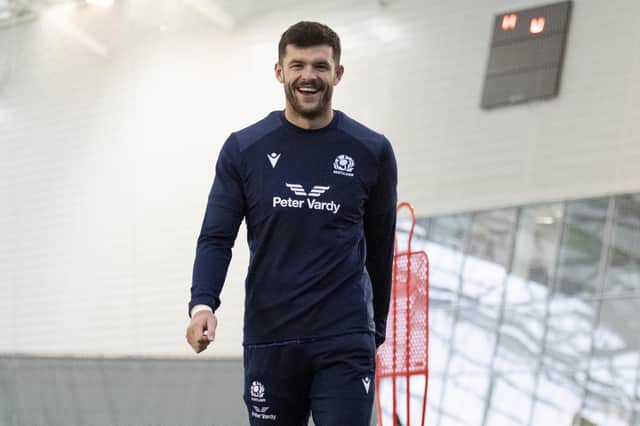 Blair Kinghorn is set to start at fly-half for Scotland against Australia on Saturday. (Photo by Ross MacDonald / SNS Group)