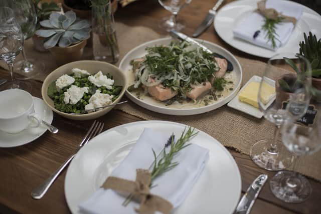 Kate's Bespoke Feasts table Pic: David Donaldson