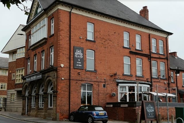 The Pig & Pump, 16 St Mary's Gate, Chesterfield, S41 7TJ. Rating: 4.5/5 (based on 468 Google Reviews). "Quirky and comfortable pub with a nice atmosphere."