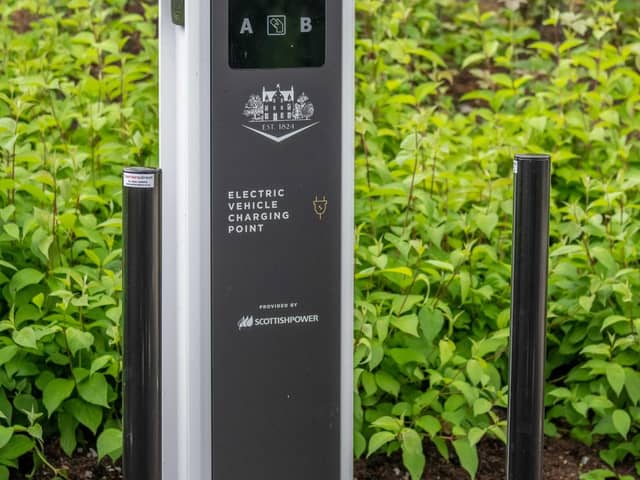 A total of 10 new EV chargers have been installed at The Macallan distillery, in Moray