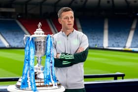 Celtic captain Callum McGregor will lead his team out once again in a Scottish Cup final.