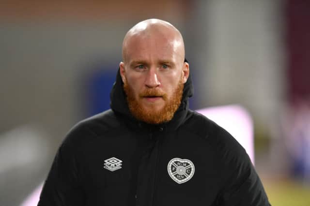 Hearts star Liam Boyce could return before the end of the season. (Photo by Mark Scates / SNS Group)
