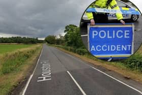 A man has died in a car crash in Houston, near Glasgow Airport.
