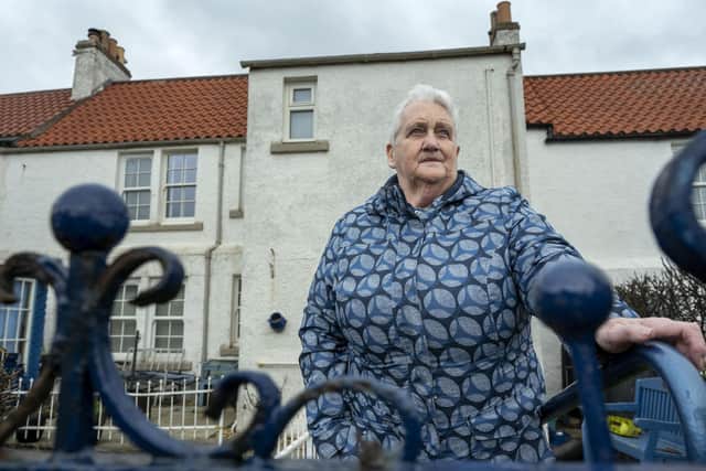 Ann Cation is one of dozens of tenants told to leave her home in West Weymss after a new landlord took over (Picture: Lisa Ferguson)