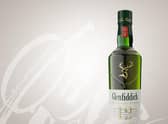 A bottle of Glenfiddich 12-year-old