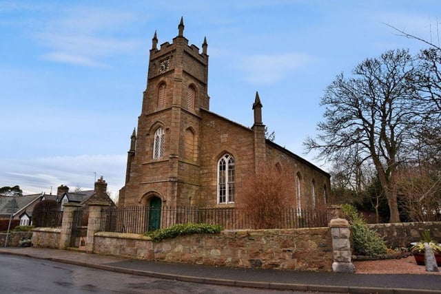 Attractive B-listed church building with welcoming outlooks to the historic village green and located in the peaceful village of Udny Green, close to the town of Ellon in Aberdeenshire. Offers Over £99,000.