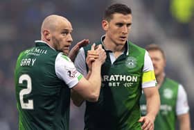 David Gray and Paul Hanlon were team-mates at Hibs.