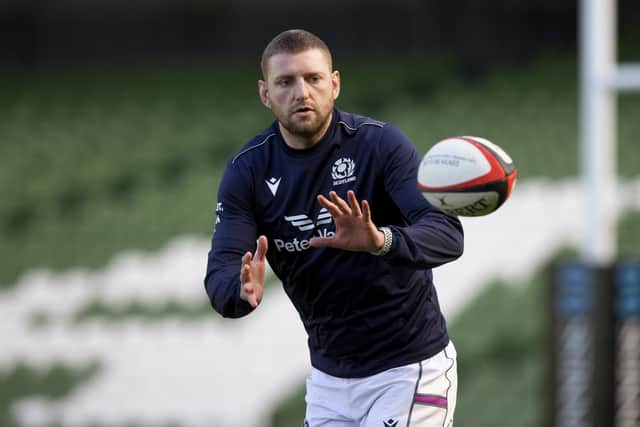 Scotland's Finn Russell was rested by Racing 92 after the Six Nations. (Photo by Craig Williamson / SNS Group)