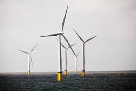 The ship is said to have stopped at sites around wind farms in the North Sea(AP Photo/Jasper Carlberg/POLFOTO)