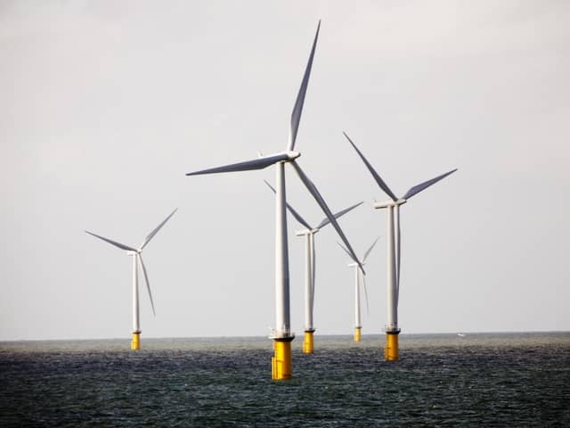 The ship is said to have stopped at sites around wind farms in the North Sea(AP Photo/Jasper Carlberg/POLFOTO)