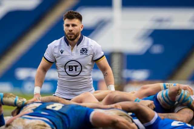 Ali Price impressed for Scotland during the Guinness Six Nations and could be in Warren Gatland's thoughts. Picture: Craig Williamson/SNS