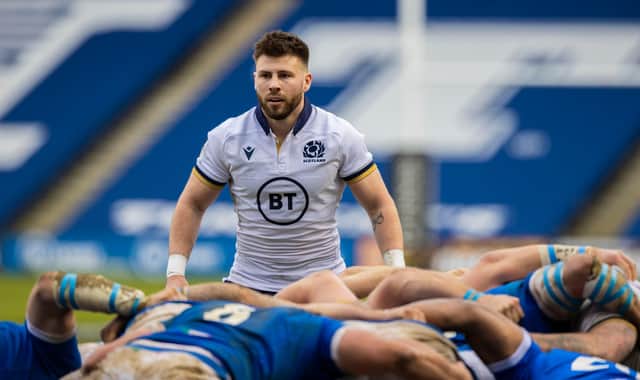 Ali Price impressed for Scotland during the Guinness Six Nations and could be in Warren Gatland's thoughts. Picture: Craig Williamson/SNS