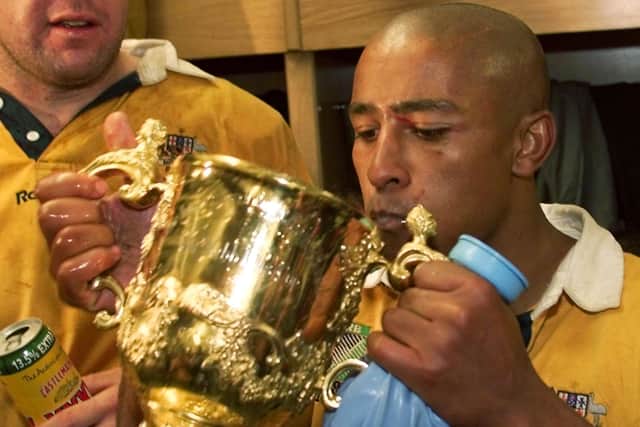 George Gregan: A World Cup winner for Australia in 1999. (Photo: WILLIAM WEST/AFP via Getty Images)