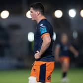 Edinburgh's Marshall Sykes was sent off against Zebre after his shoulder made contact with the head of Danilo Fischetti.  (Photo by Paul Devlin / SNS Group)