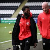 Hearts duo Beni Baningime and Liam Boyce have returned to first-team training.  (Photo by Alan Harvey / SNS Group)