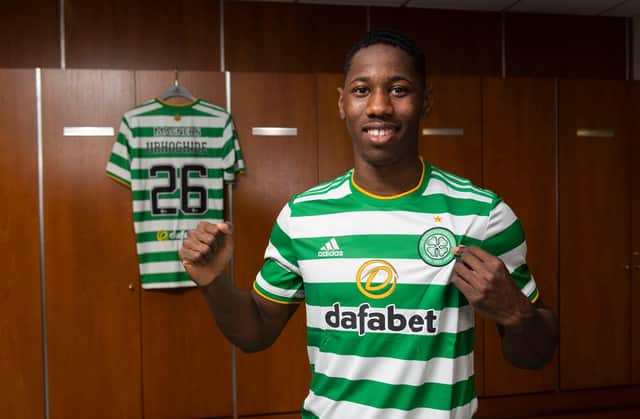 Osaze Urhoghide has signed a four-year deal with Celtic. (Photo by Craig Foy / SNS Group)
