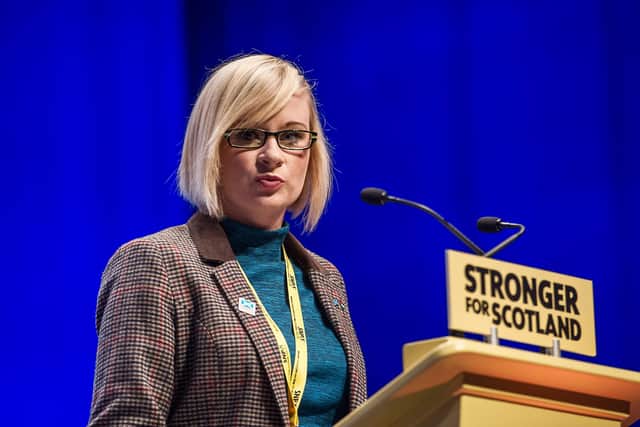 Laura Brennan-Whitefield, a councillor for Ayr north ward, believes Cannabis should be prescribed more widely via the NHS (Photo: John Devlin).