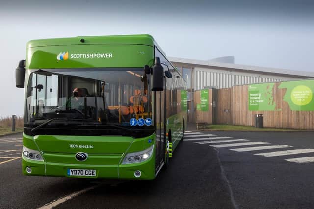 The new vehicles include ten Nissan eNV200 electric vans that will be used in communities across the country by SP Energy Networks as well as a new Pelican Yutong electric bus – the first of its type in Scotland – for Whitelee Windfarm Visitor Centre.