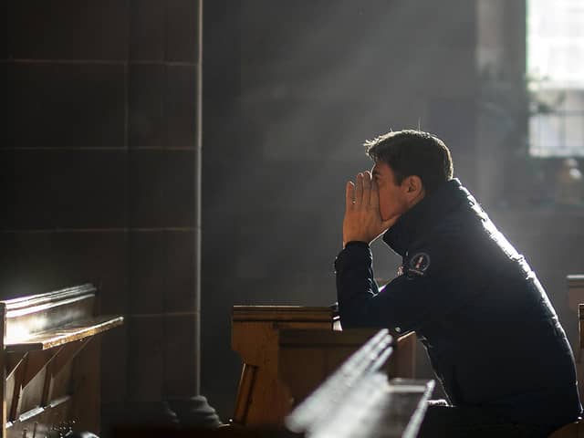 Praying, saying what is in your heart, could be a worthwhile thing to try (Picture: Christopher Furlong/Getty Images)