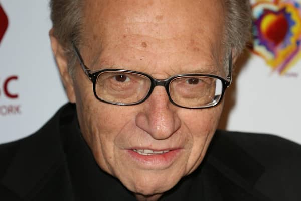 Larry King pictured in 2007