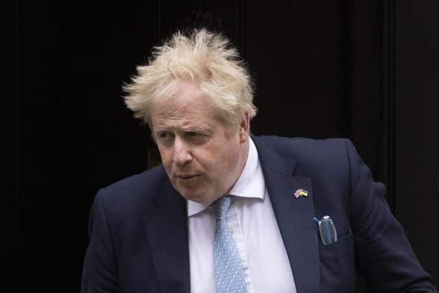 Critics have said that Prime Minister Boris Johnson is using the proposed scheme to distract from the recent Partygate scandal. Photo: Dan Kitwood/Getty Images.