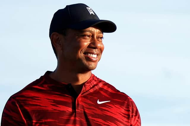 Tiger Woods will return to competitive golf at next week's PNC Championship. (Photo by Mike Ehrmann/Getty Images)