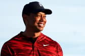 Tiger Woods will return to competitive golf at next week's PNC Championship. (Photo by Mike Ehrmann/Getty Images)