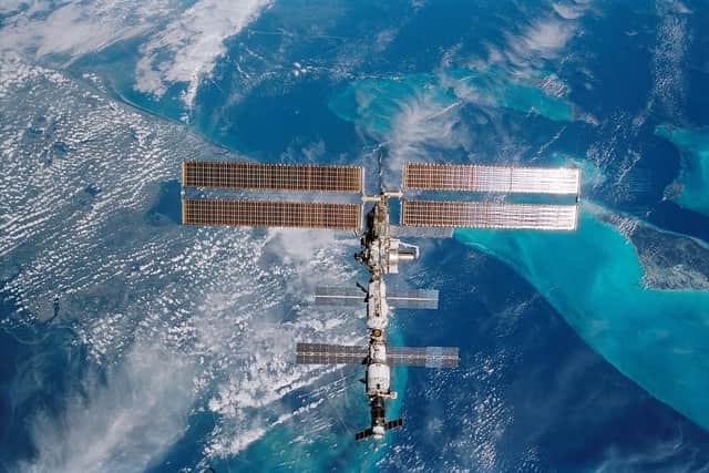 The International Space Station. Picture: Nasa/SWNS
