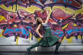 Scottish contemporary dance artist Charlotte Mclean presented the world premiere of her solo work 'And' at Dance Base is Edinburgh as part of the Made in Scotland Showcase at the Edinburgh Festival Fringe this year. Picture: Jane Barlow/PA Wire