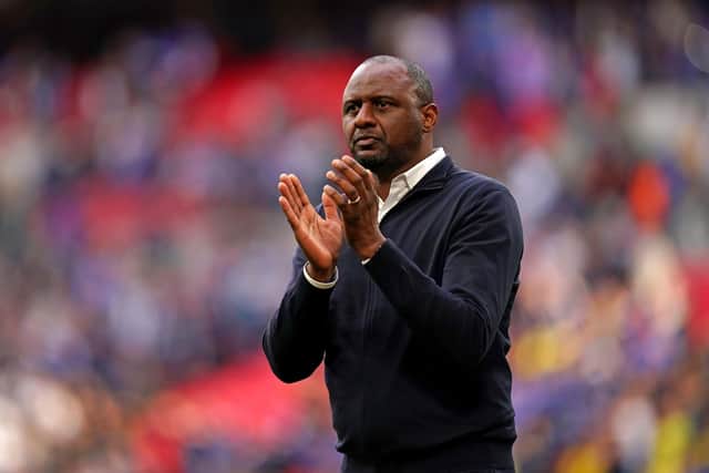 Crystal Palace look like having one of the toughest starts of any club under Patrick Vieira as after the Gunners they go to Anfield, host Aston Villa and then head to Manchester City.