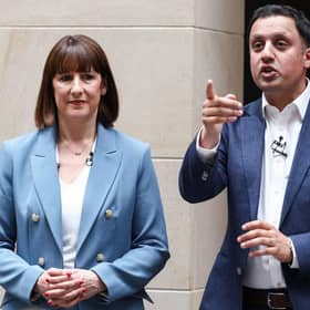 Anas Sarwar defended Rachel Reeves's winter fuel payment cuts, saying it made little sense for 'millionaires' to get the handout at a time of immense pressure on public services (Picture: Jeff J Mitchell/Getty)