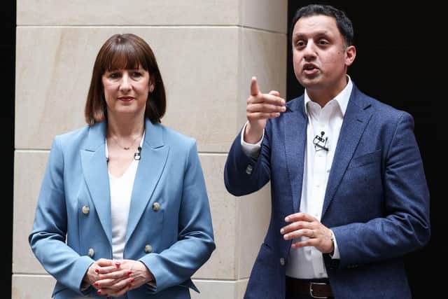 Anas Sarwar defended Rachel Reeves's winter fuel payment cuts, saying it made little sense for 'millionaires' to get the handout at a time of immense pressure on public services (Picture: Jeff J Mitchell/Getty)