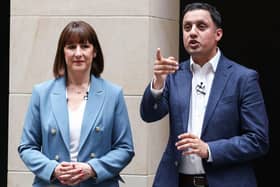 Anas Sarwar defended Rachel Reeves's winter fuel payment cuts, saying it made little sense for 'millionaires' to get the handout at a time of immense pressure on public services (Picture: Jeff J Mitchell/Getty)