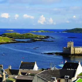 Castlebay and Kisimul Castle on Barra. Picture: Allan Wright/Shutterstock